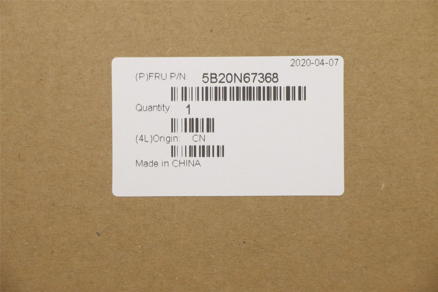 Lenovo 5B20N67368 MBC80X8WINI57200UHN16SGTRFPNBL