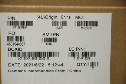 Lenovo 5T10Z34654 TAPE FRU 500eG3_STRIP_CVR_SCREW_MYLAR_GY