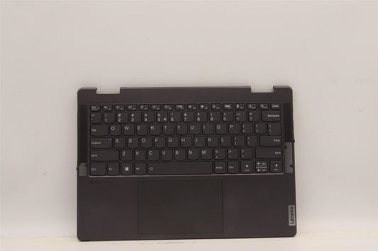 Lenovo Yoga 7 14IAL7 Palmrest Cover Touchpad Keyboard US Europe Black 5CB1J02481