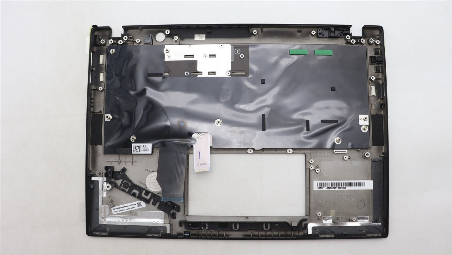 Lenovo ThinkPad X13 Gen 4 Keyboard Palmrest Top Cover Italian Black 5M11L86205