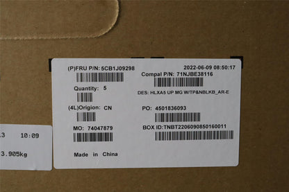 Lenovo ThinkBook 15 G4 IAP Palmrest Cover Touchpad Keyboard Arabic 5CB1J09298
