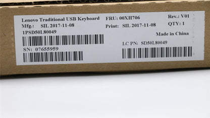 Lenovo ThinkCentre M90a Pro 3 M920z M90a 2 M90a 3 USB Wired Keyboard 00XH706