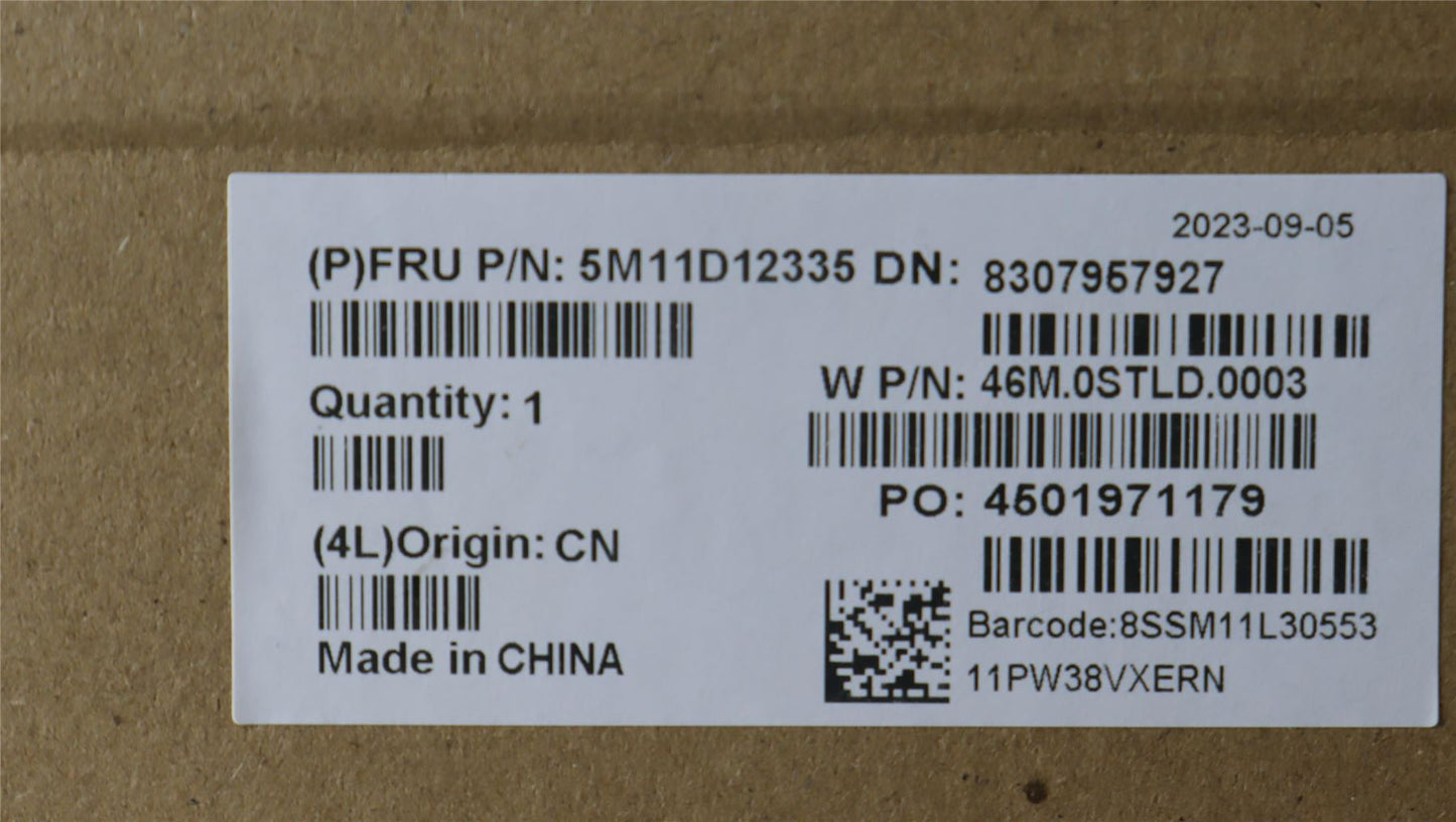 Lenovo MECH_ASM 13.0 2160x1350,TPHybIRMIC,CSOT 5M11D12335