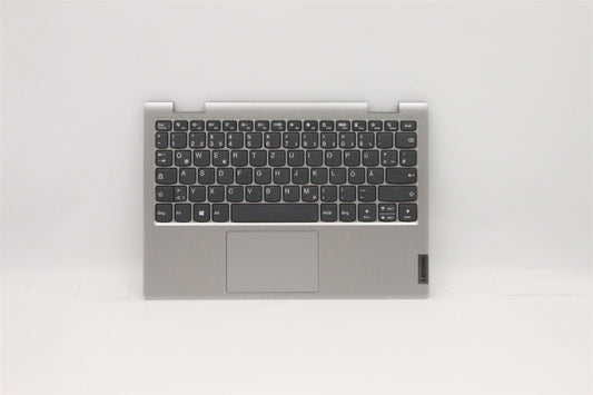 Lenovo Flex 3-11IGL05 Keyboard Palmrest Top Cover German Grey 5CB0X56503