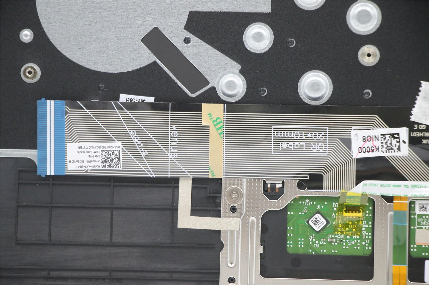 Lenovo IdeaPad 5-14ITL05 Palmrest Touchpad Cover Keyboard French 5CB1A13917