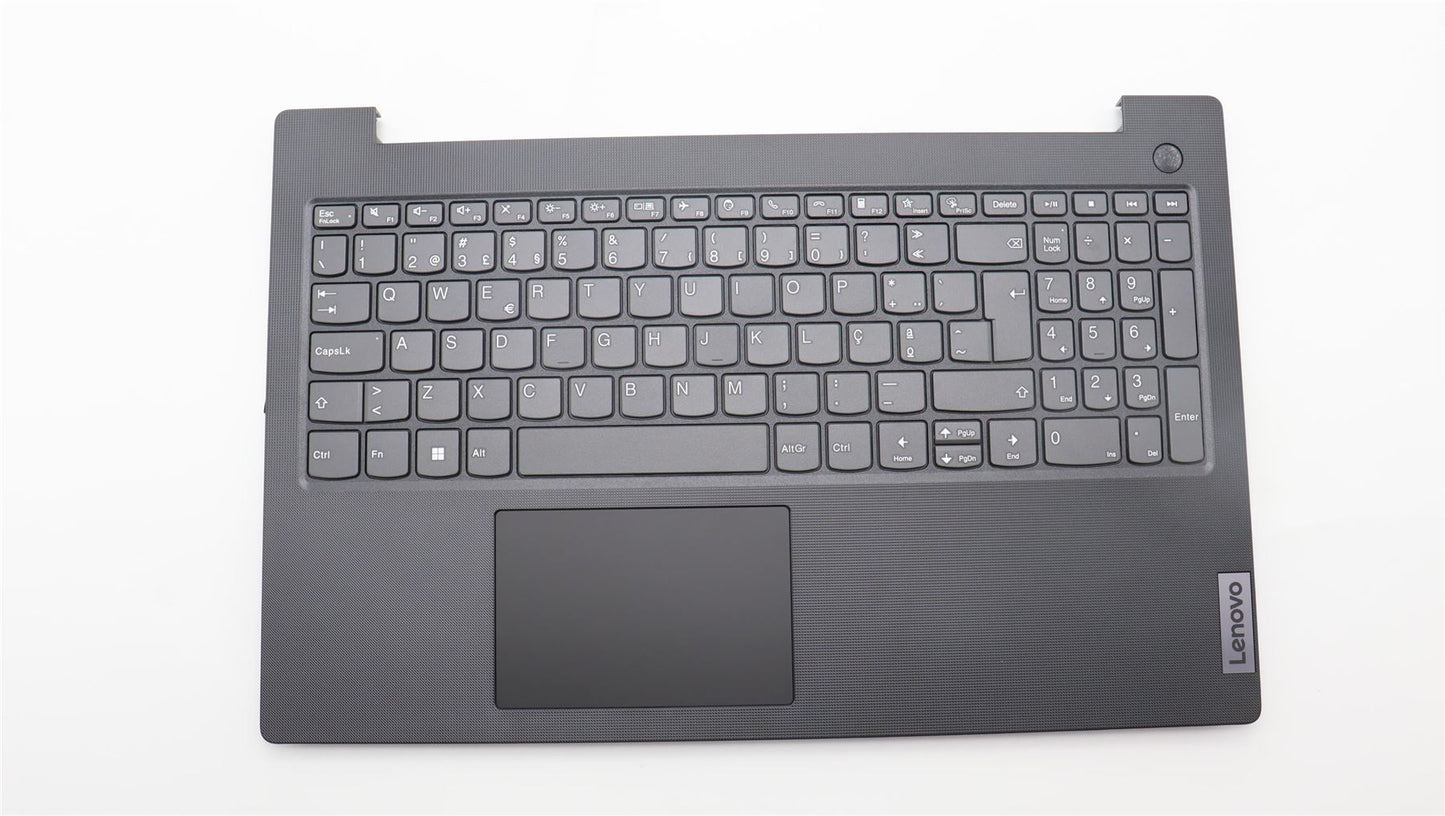 Lenovo V15 G2 IJL Palmrest Cover Touchpad Keyboard Portuguese Black 5CB1F36605