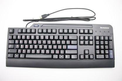 Lenovo USB SmartCard Russian/Cy US English Keyboard 03X8129