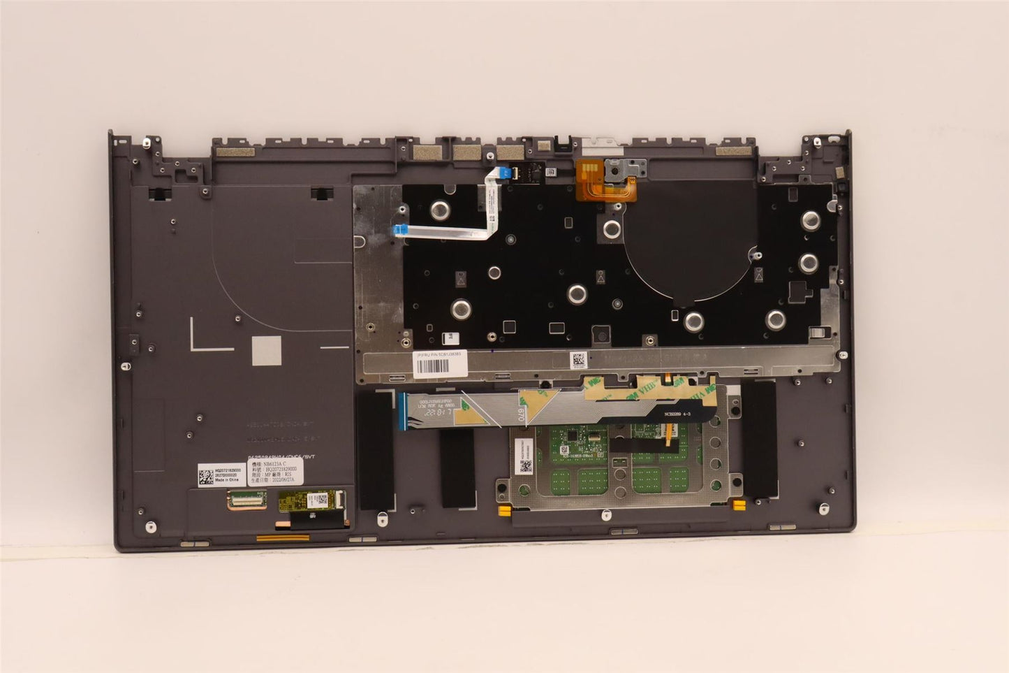 Lenovo ThinkBook G3 IAP Palmrest Cover Touchpad Keyboard UK 5CB1J38383