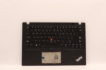 Lenovo ThinkPad T495s Keyboard Palmrest Top Cover Arabic Black 5M11A08622