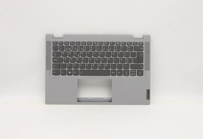 Lenovo Flex 5-14ITL05 Clavier Palmrest Top Cover Portugais Gris 5CB0Y85307