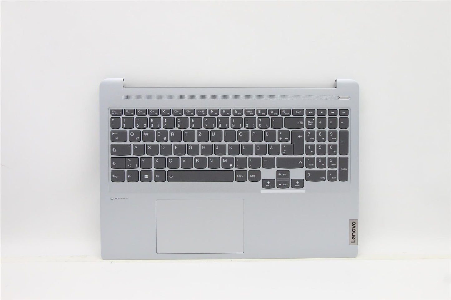 Lenovo IdeaPad 5 16IHU6 Palmrest Cover Touchpad Keyboard German Silver 5CB1C81094