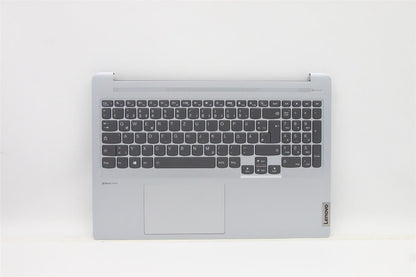 Lenovo IdeaPad 5 16IHU6 Palmrest Cover Touchpad Keyboard German Silver 5CB1C81094