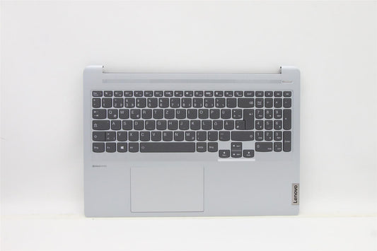Lenovo IdeaPad 5 16IHU6 Palmrest Cover Touchpad Keyboard German Silver 5CB1C81094