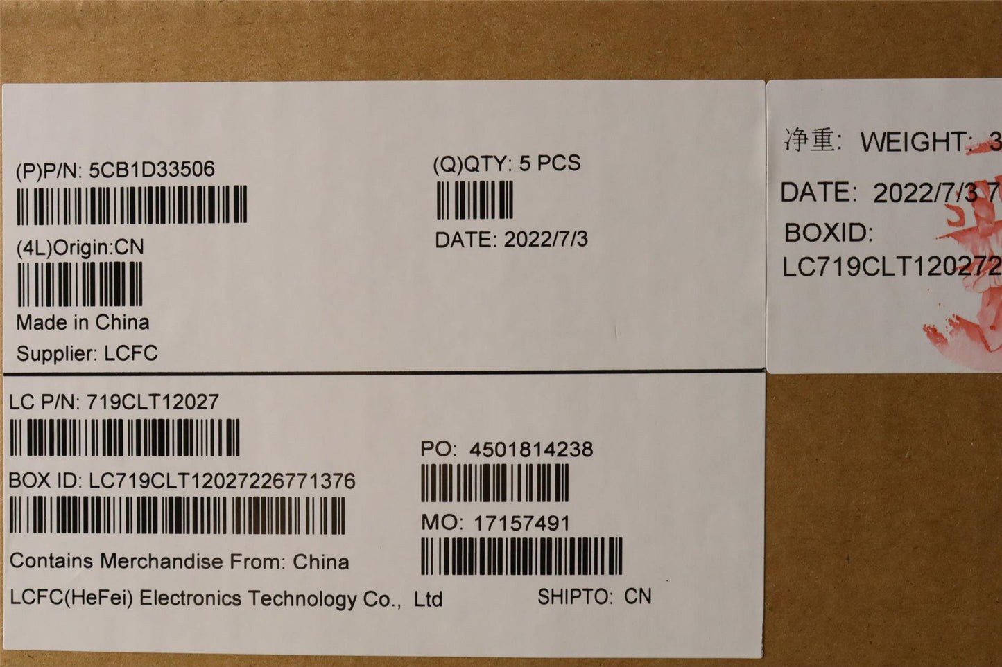 Lenovo Upper Case ASM_BEL L82M8 SD BL 5CB1D33506