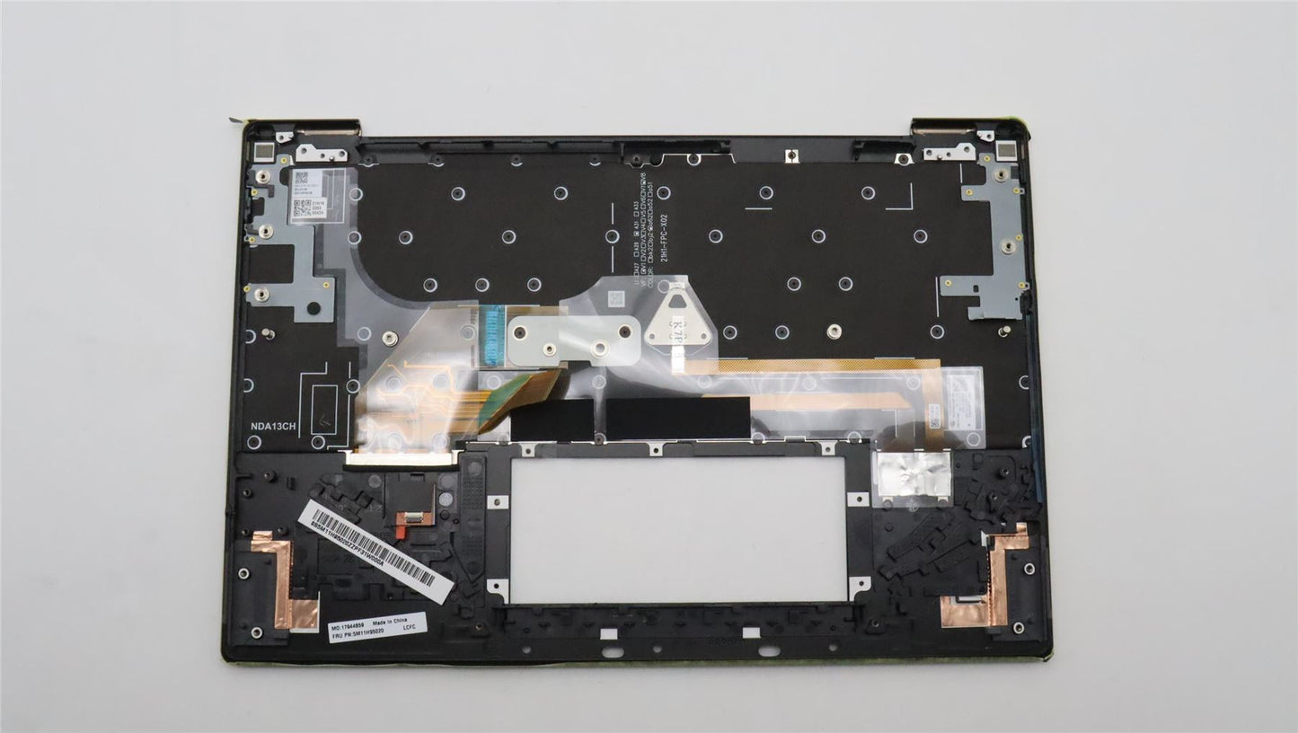 Lenovo ThinkPad Z13 Gen 1 Keyboard Palmrest Top Cover Slovenian 5M11H95020