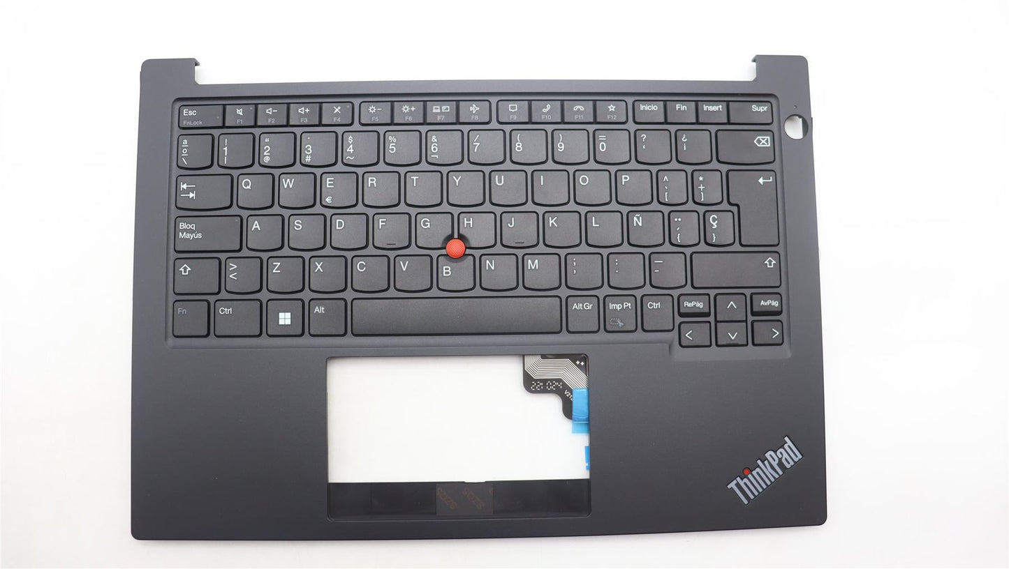 Lenovo ThinkPad E14 Gen 5 s Keyboard Palmrest Top Cover Spanish Black 5M11L59677