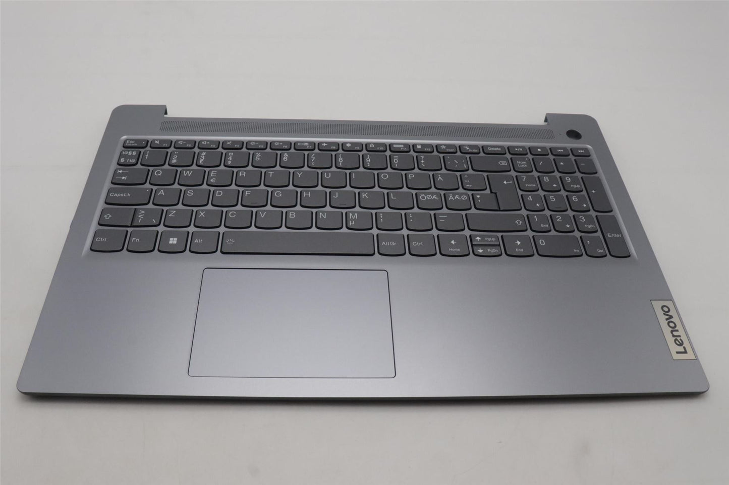 Lenovo IdeaPad 3 15AMN8 Palmrest Cover Touchpad Keyboard Nordic 5CB1L28202