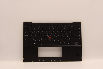 Lenovo ThinkPad Z13 Gen 1 Keyboard Palmrest Top Cover Hebrew Black 5M11H95044
