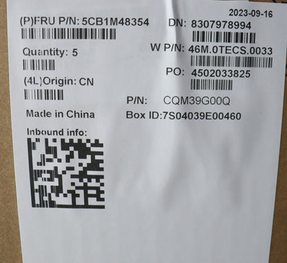Lenovo COVER Upper Case ASM_UKR W21KJ AGBL 5CB1M48354