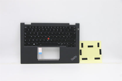 Lenovo Yoga X13 3 X13 2 Keyboard Palmrest Top Cover French Black 5M11C18603