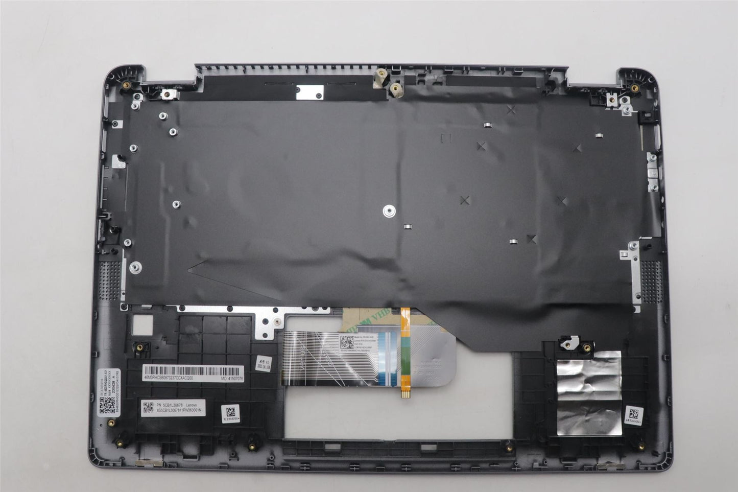 Lenovo IdeaPad 5 14IRU8 Keyboard Palmrest Top Cover Nordic Artic Grey 5CB1L30678