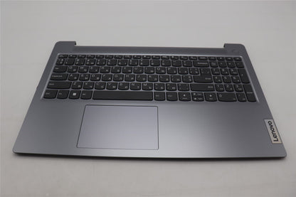 Lenovo IdeaPad 3 15IAN8 Palmrest Cover Touchpad Keyboard Ukrainian 5CB1K95002