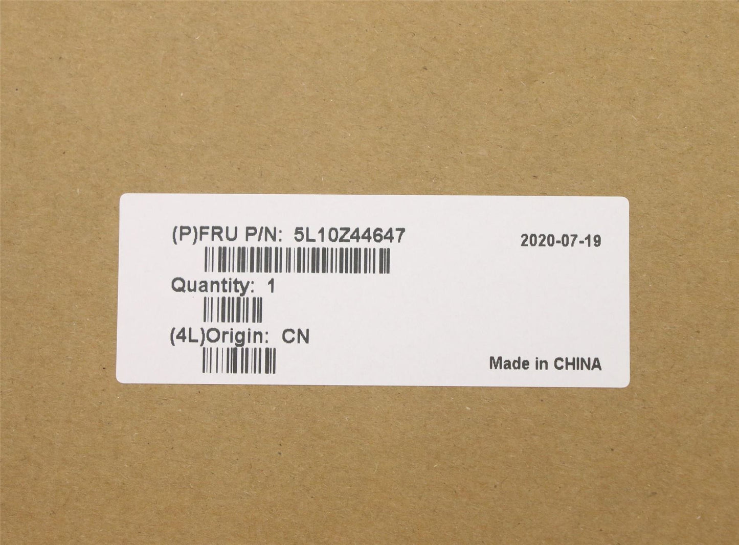 Lenovo 5L10Z44647 LABEL GEO LABEL KIT,BBB-2