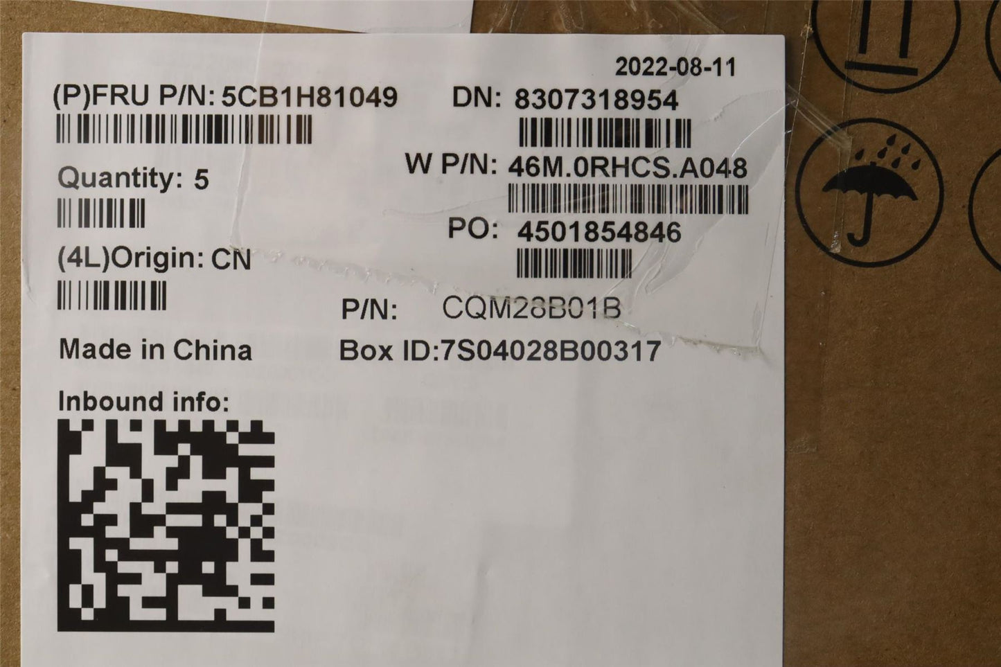 Lenovo IdeaPad 5 16IAU7 Keyboard Palmrest Top Cover Arabic Cloud Grey 5CB1H81049