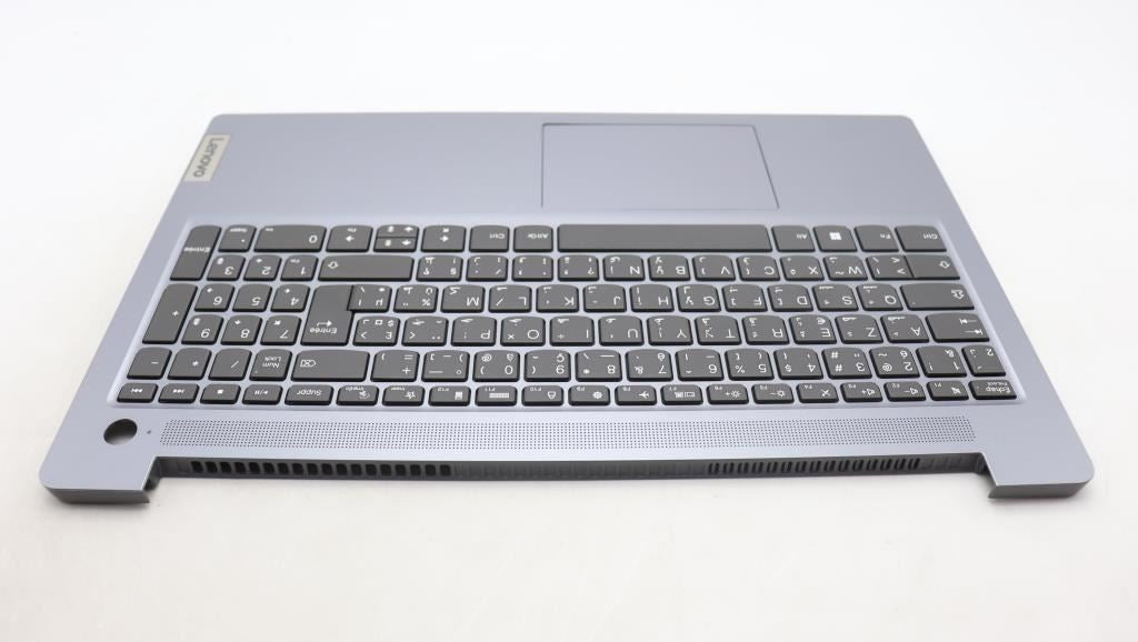 Lenovo IdeaPad 3 15IAH8 Palmrest Cover Touchpad Keyboard Arctic Grey 5CB1M24330