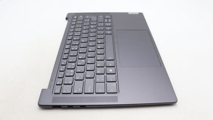 Lenovo Yoga 7 14APH8 Palmrest Cover Touchpad Keyboard Belgian Grey 5CB1L80268