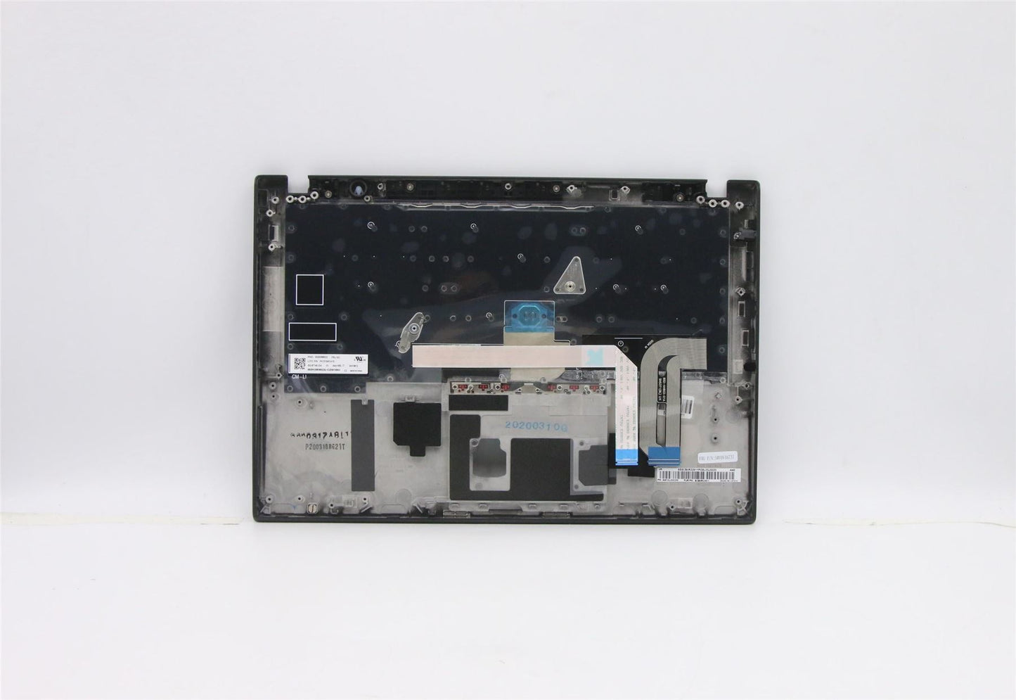 Lenovo ThinkPad T495s Keyboard Palmrest Top Cover Italian Black 5M11A08425