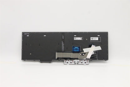 Lenovo ThinkPad L15 2 L15 Keyboard Portuguese Black Backlit 5N20W68235