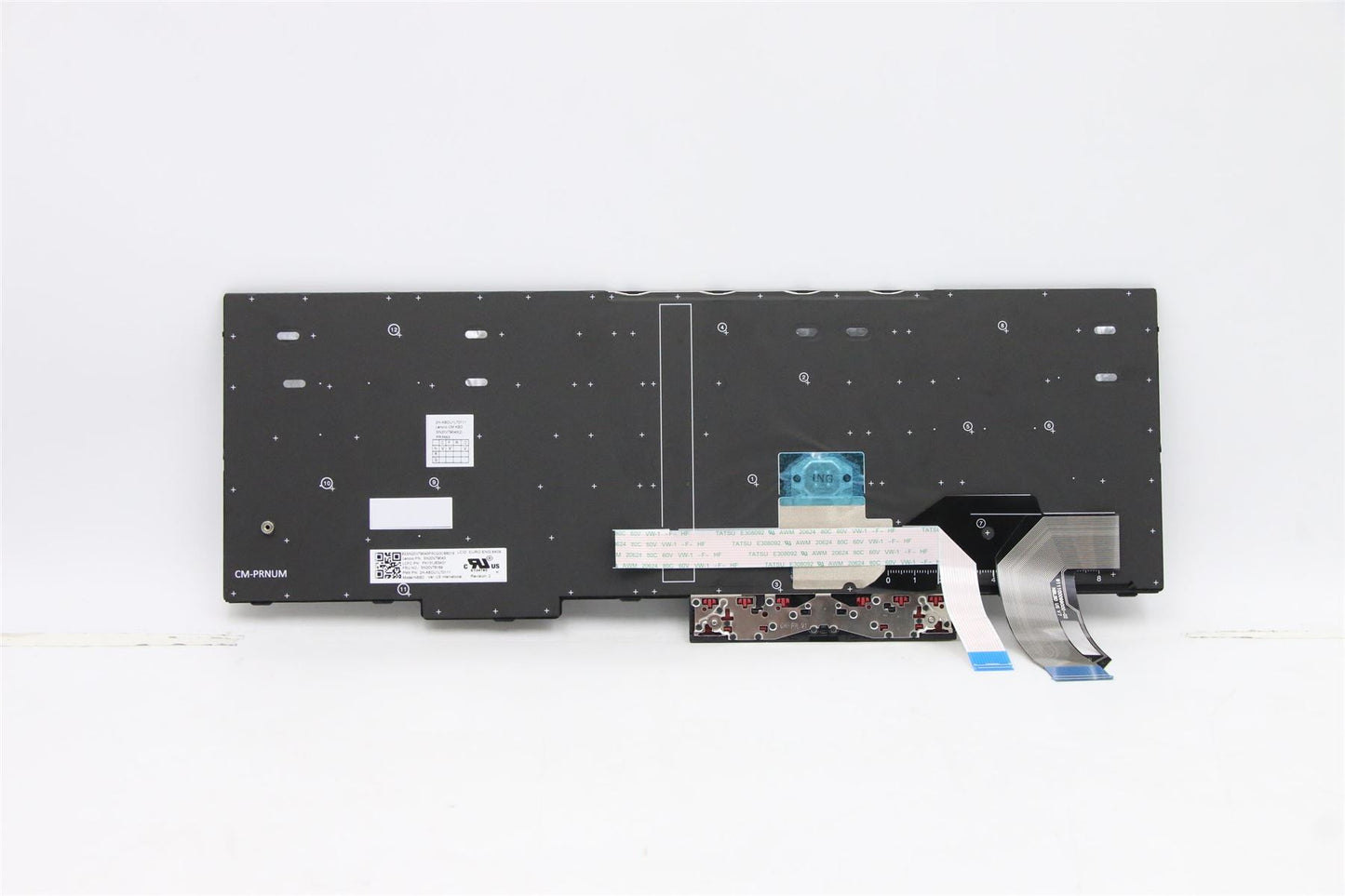 Lenovo ThinkPad P15s 1 P15s 2 T15 2 T15 Keyboard US Europe Black 5N20V78169
