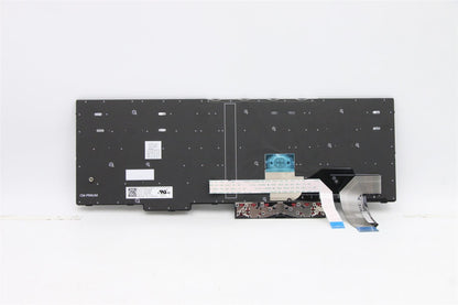 Lenovo ThinkPad P15s 1 P15s 2 T15 2 T15 Keyboard US Europe Black 5N20V78169