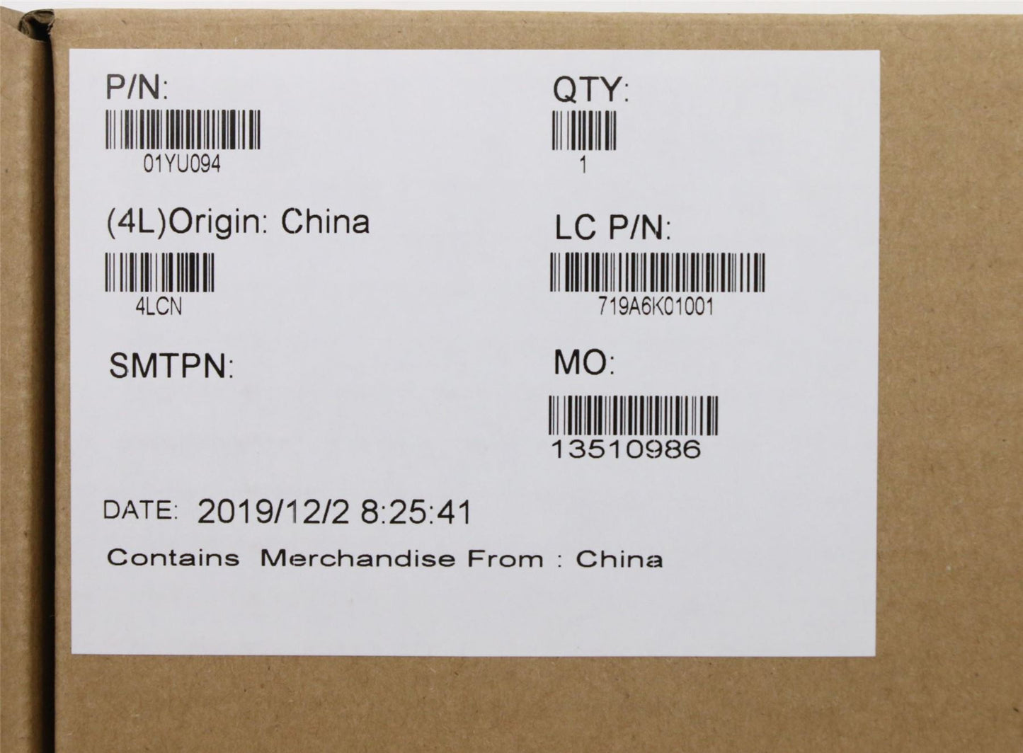 Lenovo Yoga X1 4e X1 5e pavé tactile Trackpad PCB Board noir 01YU095