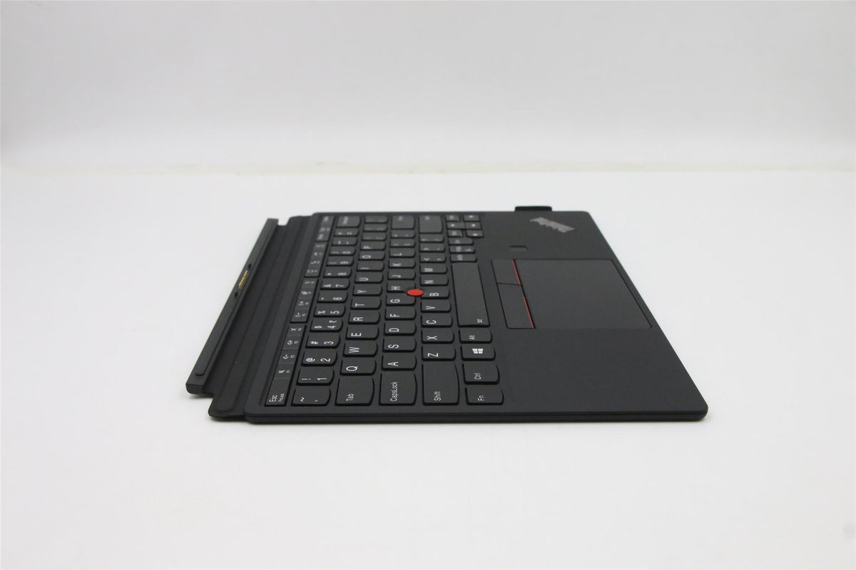 Lenovo MECH_ASM Backlit KB IND ENG FPR Black English Indian Keyboard 5M11A37000