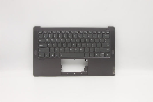 Lenovo S940 14IIL Keyboard Palmrest Top Cover US Iron Grey Backlit 5CB0W43476