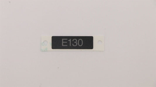 Lenovo name plate, 19.9*6.3mm, PC, for E130 00JT230