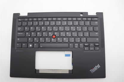 Lenovo ThinkPad X13 Gen 4 Keyboard Palmrest Top Cover Hebrew Black 5M11L64234