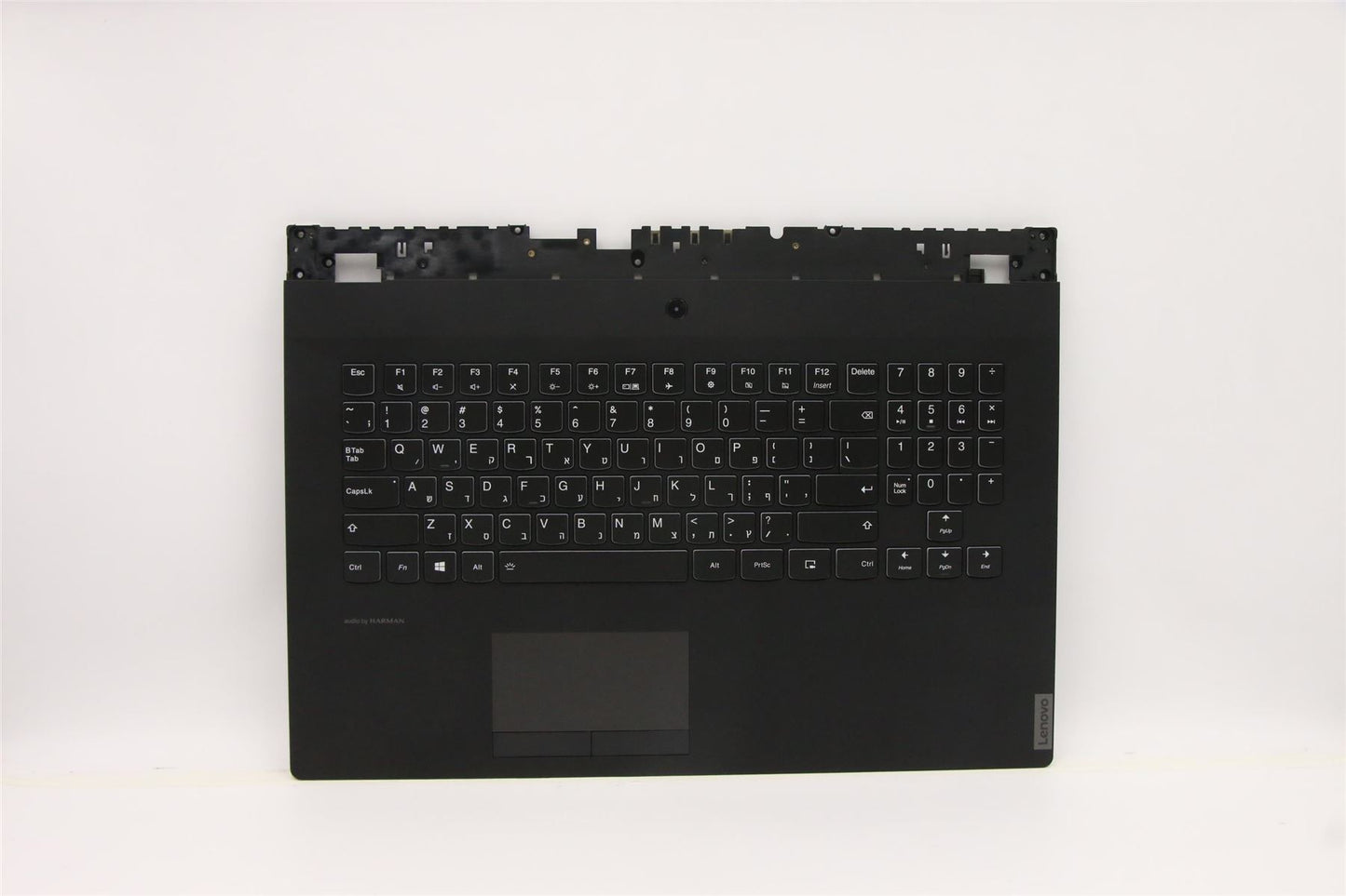 Lenovo Legion Y540 17IRH Palmrest Cover Touchpad Keyboard Hebrew 5CB0U42933