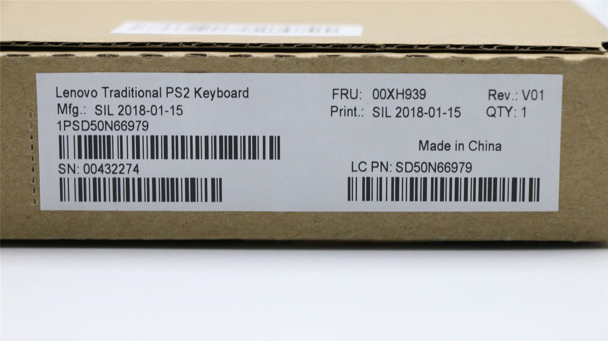 Lenovo External,PS2,Indian,Black Keyboard 5D50U84494
