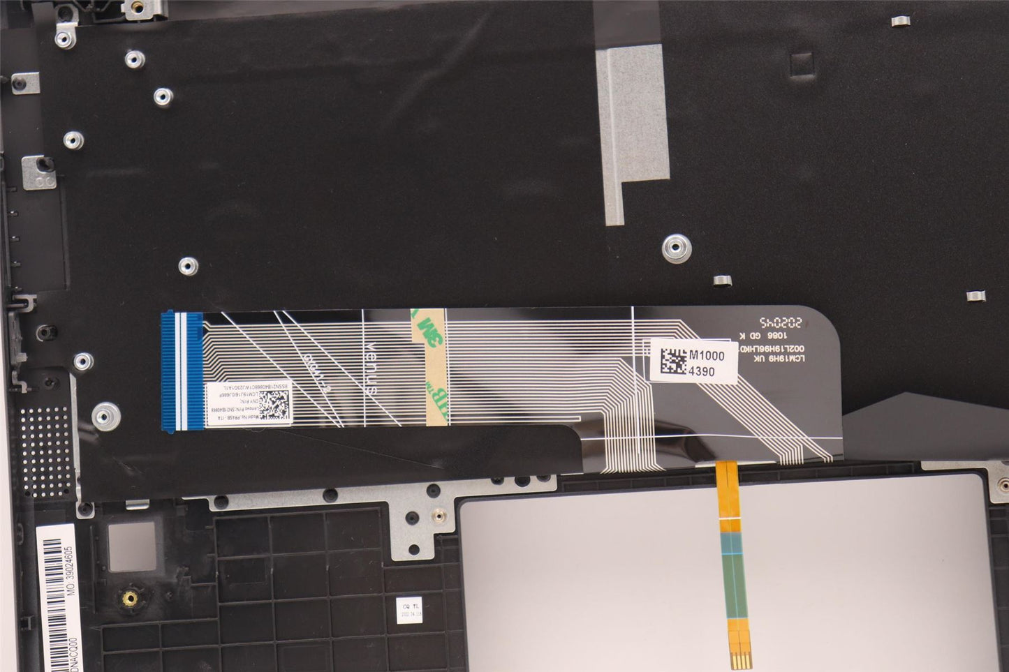 Lenovo IdeaPad 5 14IAU7 Keyboard Palmrest Top Cover Italian Grey 5CB1H79880