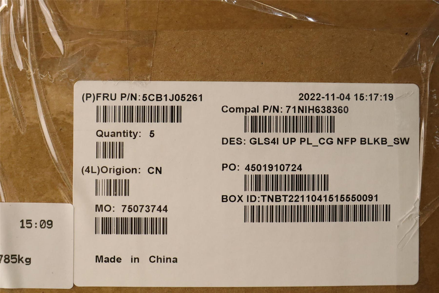 Lenovo IdeaPad 5 14IAL7 Palmrest Cover Touchpad Keyboard Switzerland 5CB1J05261