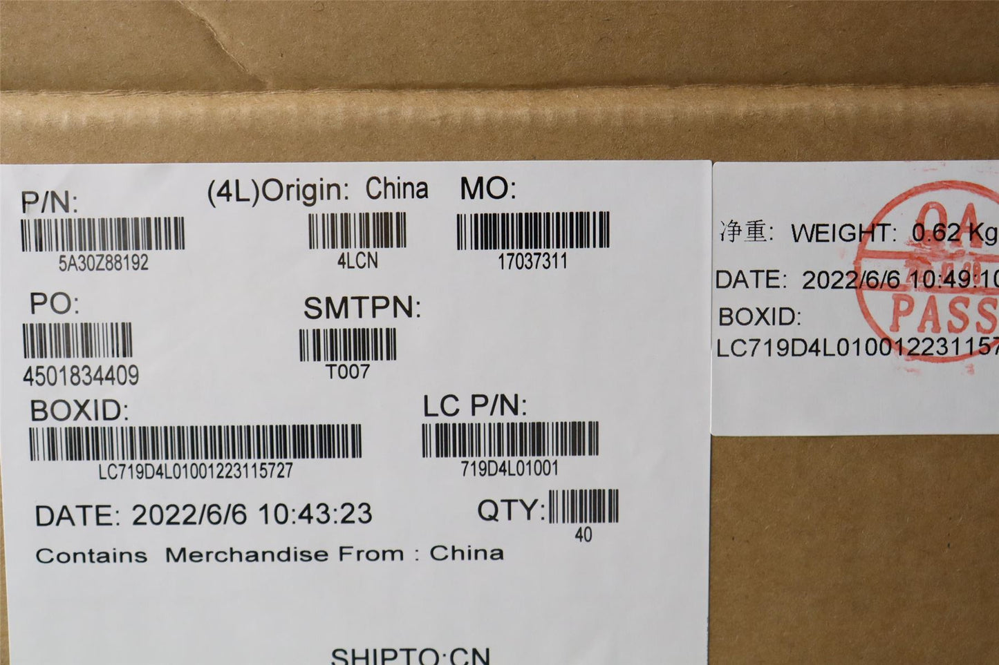 Lenovo ThinkPad T16 Gen 2 P16s Gen 2 Wi-Fi Wifi Wireless Antenna 5A30Z88193