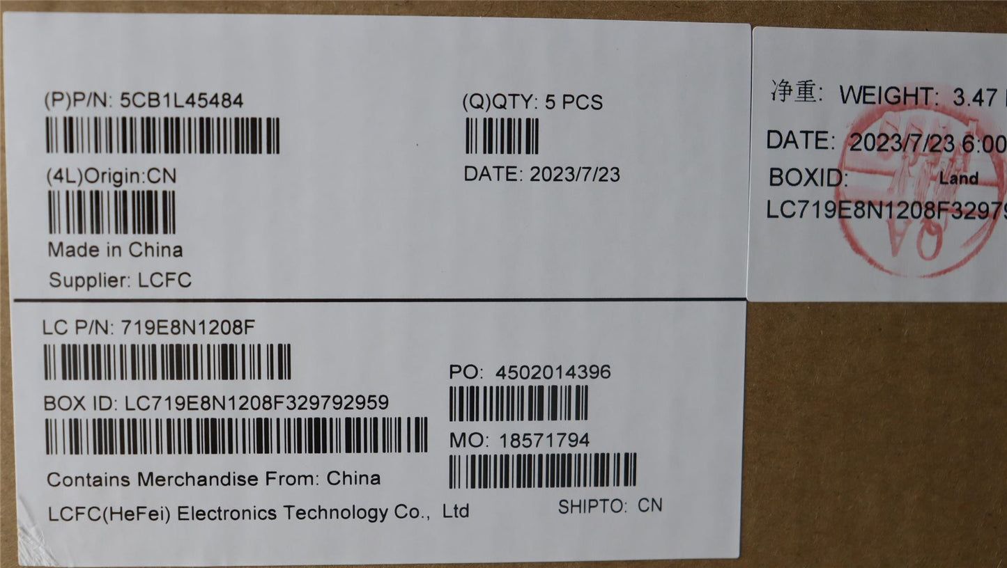 Lenovo Upper Case ASM_SPA L82X7 AB NBL 5CB1L45484
