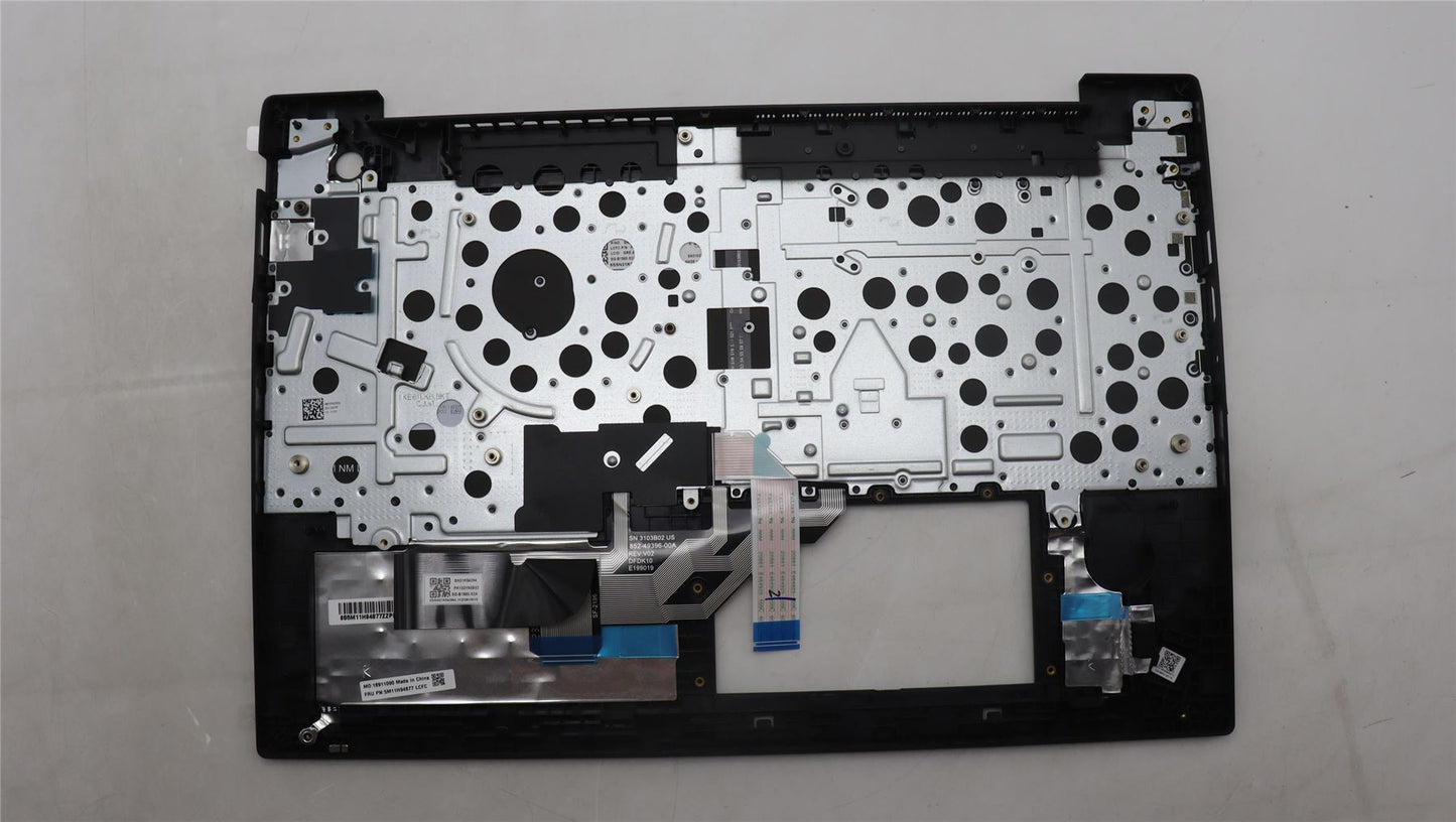 Lenovo ThinkPad E16 Gen 1 Keyboard Palmrest Top Cover Greek Black 5M11H94877