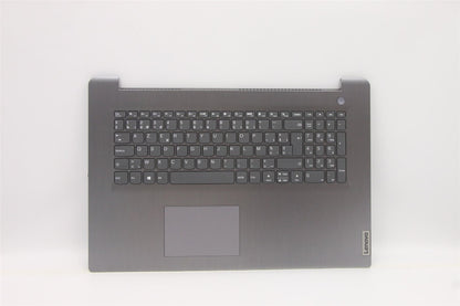 Lenovo IdeaPad 3-17ITL6 Palmrest Touchpad Cover Keyboard Belgian Grey 5CB1B97580