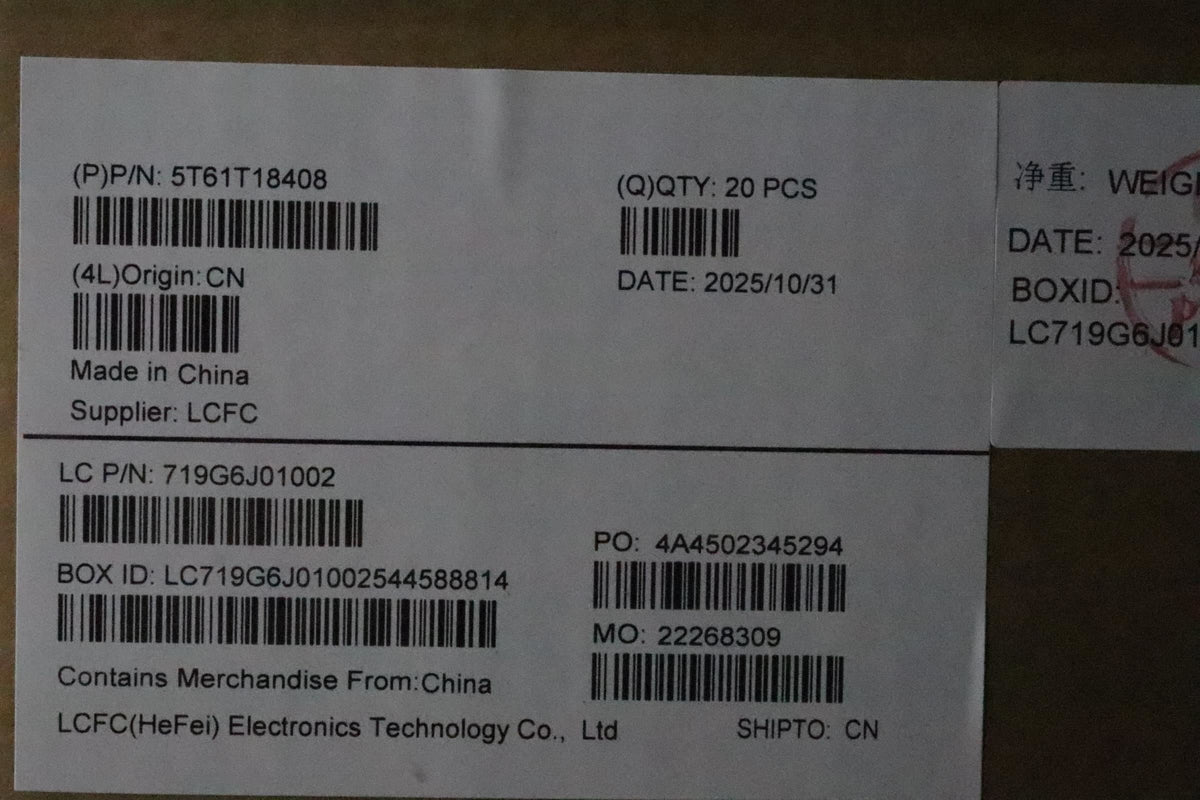 Lenovo CS25 ALLOY_WHITE,FP,JYT Touchpad Board 5T61T18408