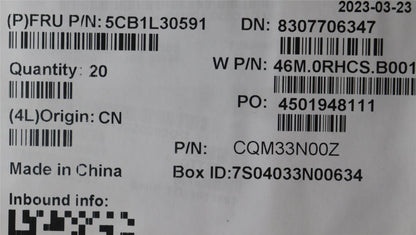 Lenovo LCD Cover W 82Y0 AL ARGY OLED 5CB1L30591