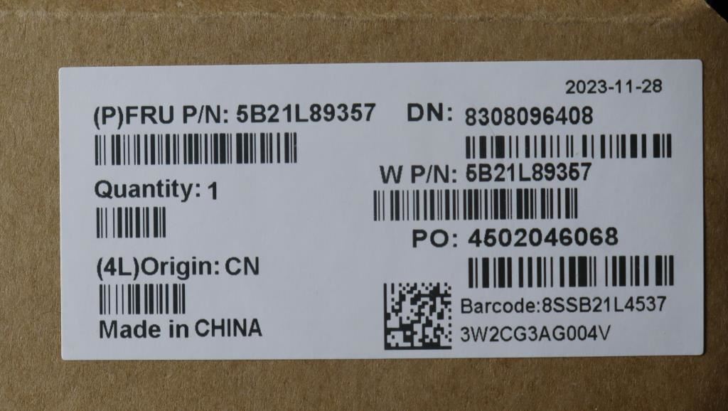 Lenovo ThinkPad P1 Gen 6 Motherboard Mainboard DIS INTELI713800H 5B21L89357